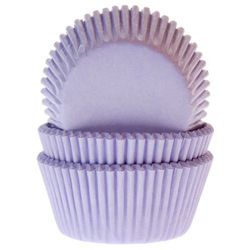Cápsula cupcake lila 50 uds house of marie