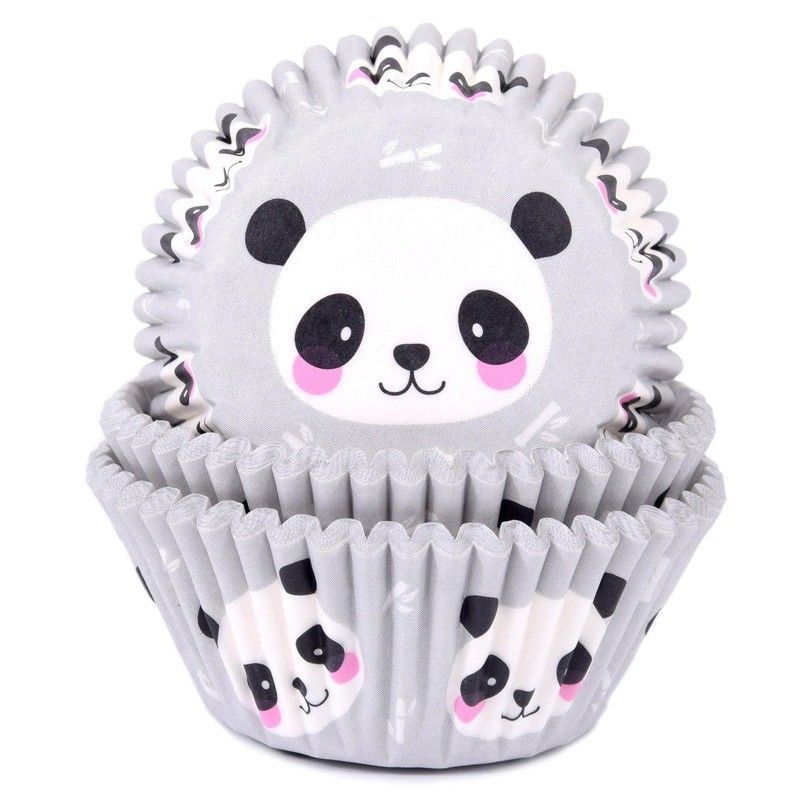 Cápsula cupcake panda 50 uds house of marie