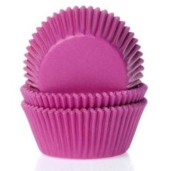 Cápsula cupcake rosa 50 uds house of marie