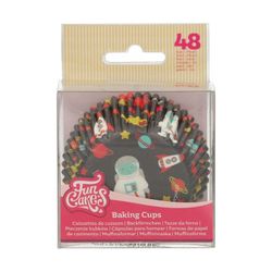 Cápsula cupcake space 48 uds funcakes
