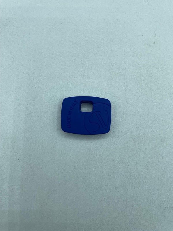 Capuchón llave cilindro seguridad azul