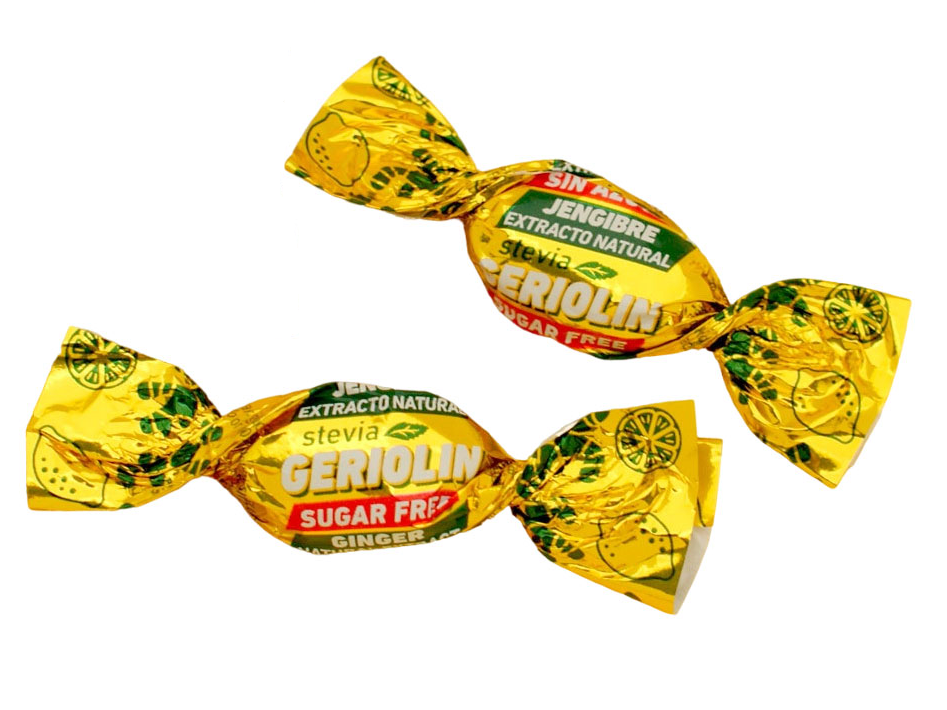 Caramelo Geriolín Jengibre y Limón sin azúcar Gerio