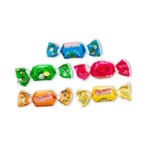 Caramelo Masticable de frutas Pictolin Intervan (1kg)