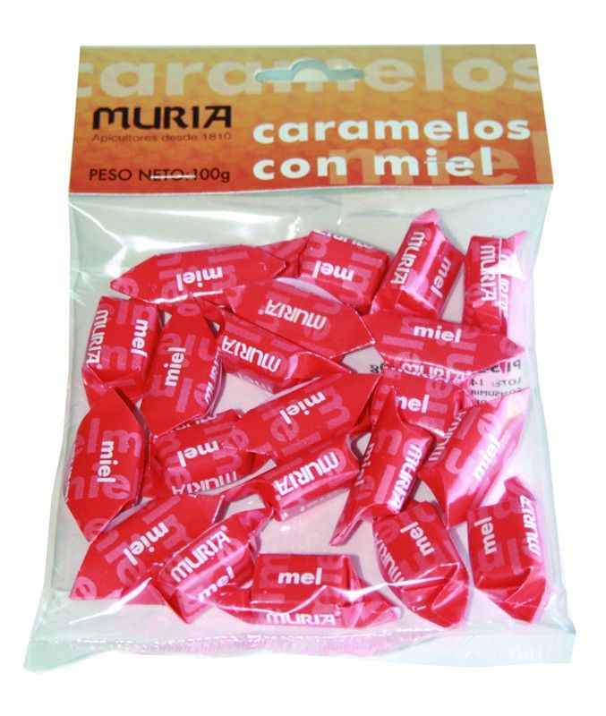 Caramelos Miel 100 G. Muria