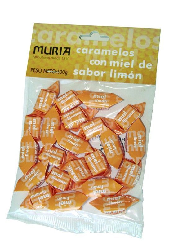Caramelos Miel+Limon 100 G. Muria
