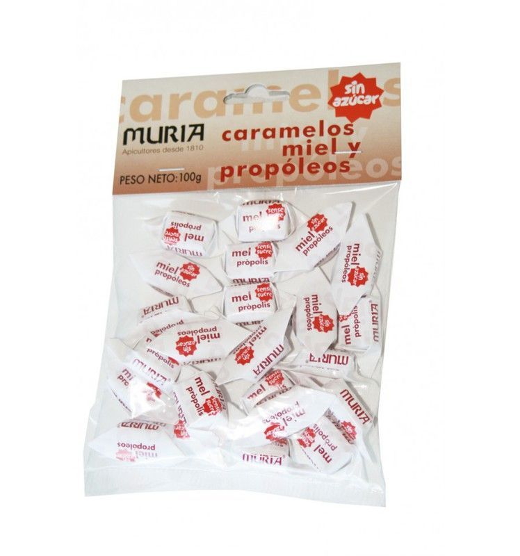 Caramelos S/Azucar Propoleos 100 G. Muria