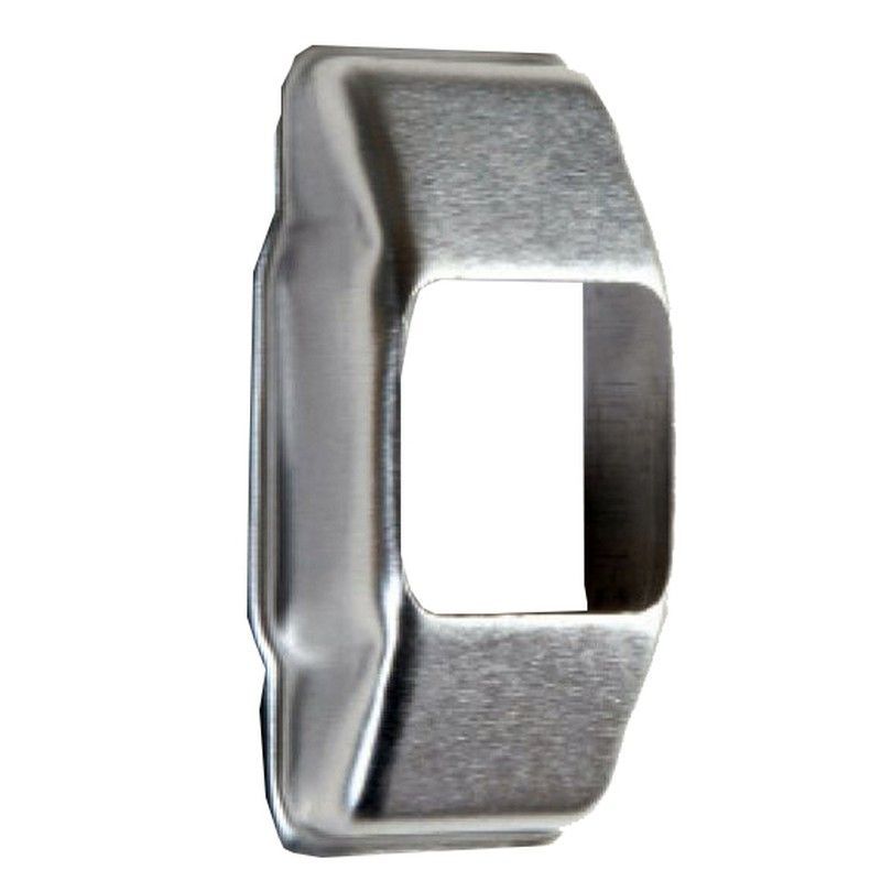 Carcasa de aluminio pulido para poleita pasacintas P-01