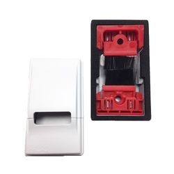 Carcasa para poleita pasacintas P-01 con cepillo antiviento y ajuste de foam - Disseny *ClicArt*