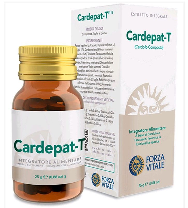 Cardnuat-T (Carciofo Composto) 25 G Comprimidos
