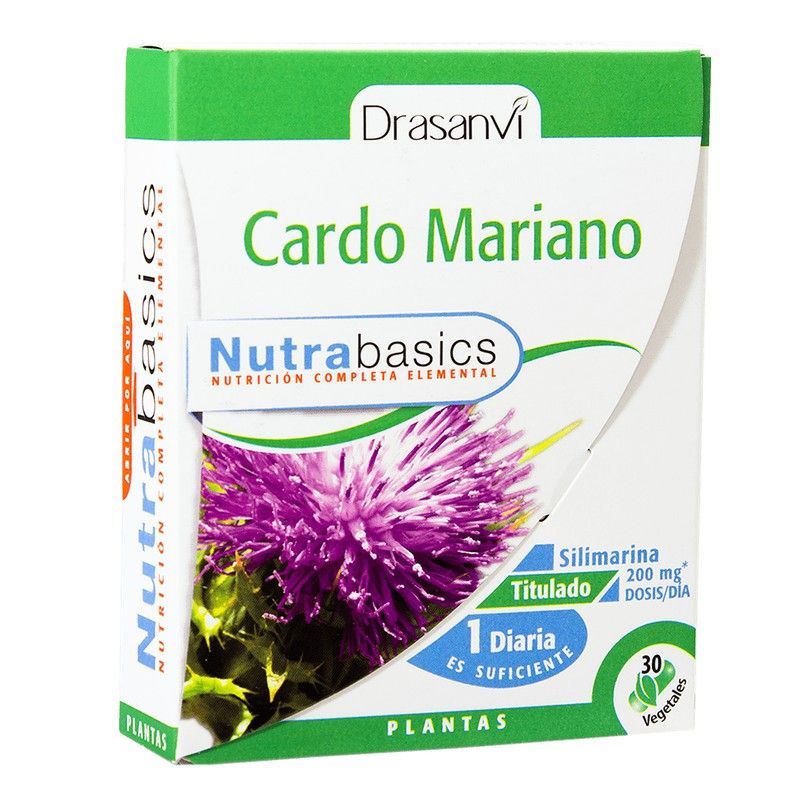 Cardo Mariano 30 cápsulas de Drasanvi