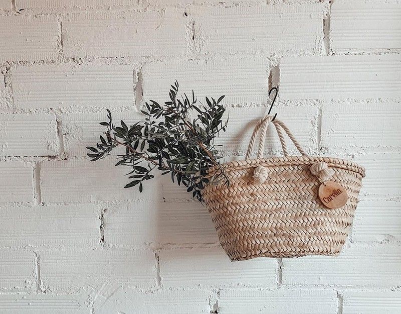 Carelia Bolso Capazo de hoja de Palma