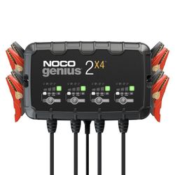 Cargador batería 6V/12V 4 entradas 8 amp