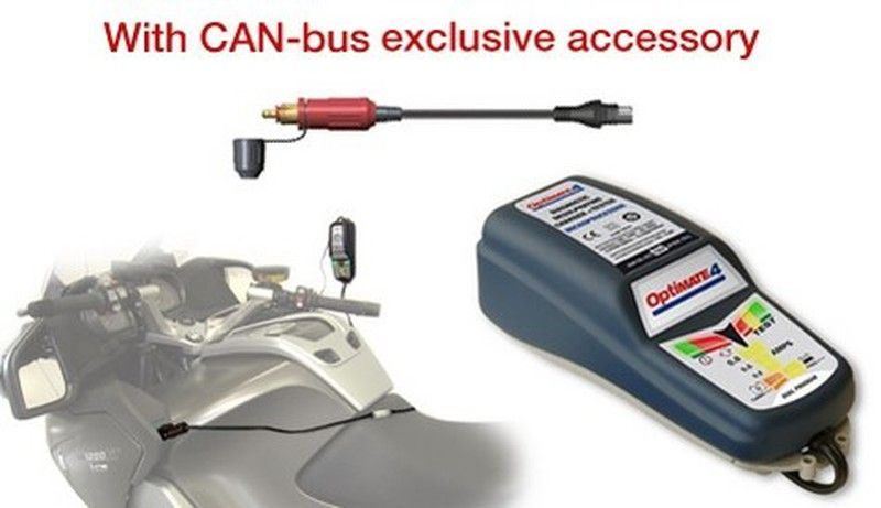 Cargador  baterías optimate4 can bus