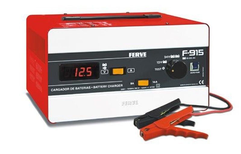 Cargador-comprobador de bateria F-915 Ferve