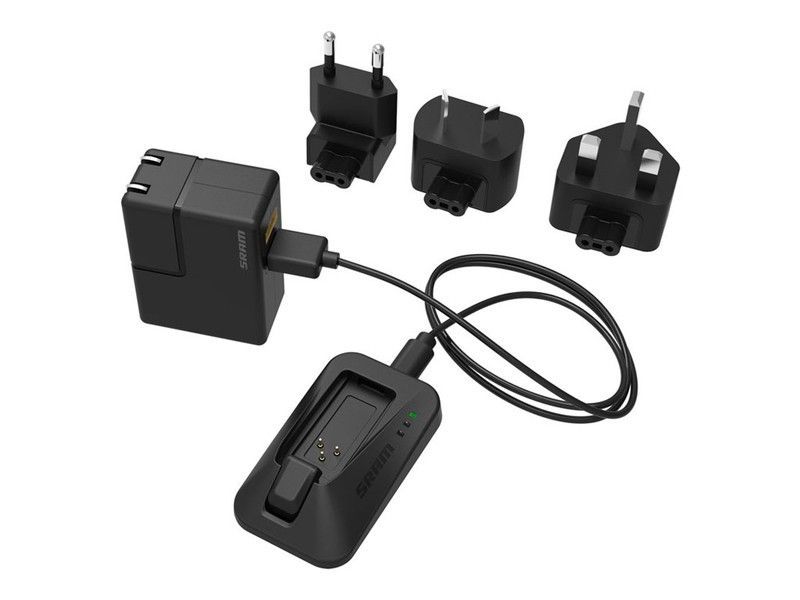 Cargador sram etap interna.con cable-usb transmisor+adapt. Us/eu/gb,sin batería