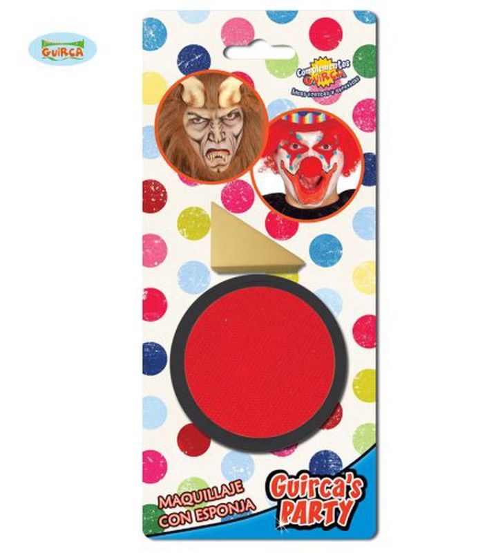 Carnaval Maq. C/Esponja Rojo R-15620