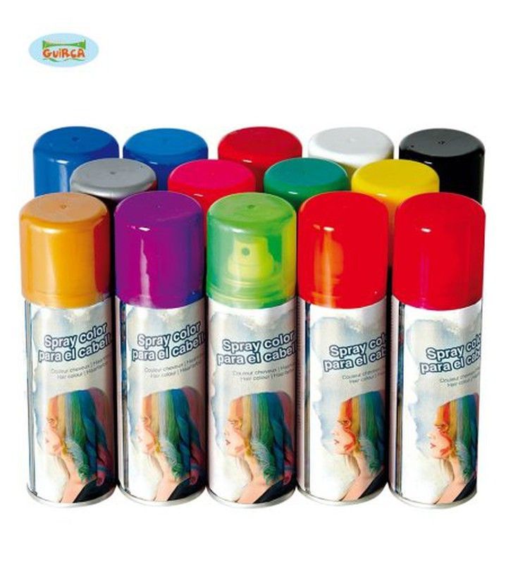 Carnaval Spray Color Negro R-17020