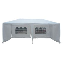 Carpa De Rafia Color Blanca 3x6m.