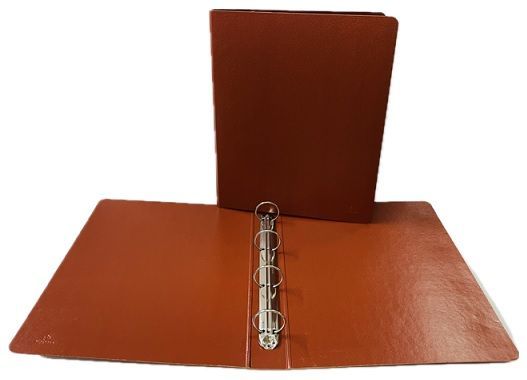 Carpesano 4 anillas 40 mm. folio plantado cuero