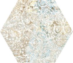 Carpet Sand Hexagon 25x29