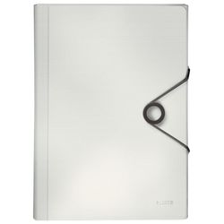 Carpeta acordeón Solid. PP. Con 6 separadores más 1 extra ancho. DIN A4, blanco