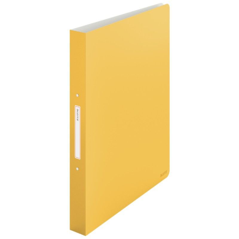 Carpeta anillas Leitz Cosy, 2 x 25mm RR, DIN A4, amarillo