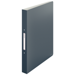 Carpeta anillas Leitz Cosy, 2 x 25mm RR, DIN A4, gris