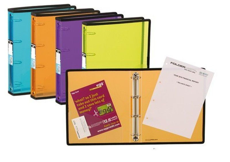 Carpeta anillas polipropileno foldermate 21099