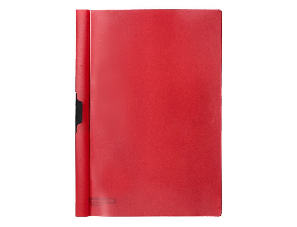 Carpeta beautone dossier pinza lateral 35360 polipropildin-a4 roja 25 h. pinza desliz-pack de 10 retractilado