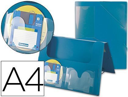 Carpeta Beautone Portadocumentos 36903 Polipropileno Dina4 Verde Lomo 50 Mm