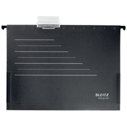 Carpeta colgante Pocket de cartón Alpha® Leitz Recycle. Acceso vertical. Lomo V. DIN A4.