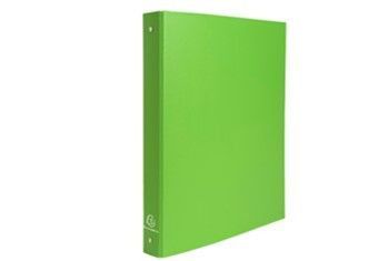 Carpeta de 4 Anillas 30Mm Redondas Exacompta Din A4 Carton Forrado Verde Anis