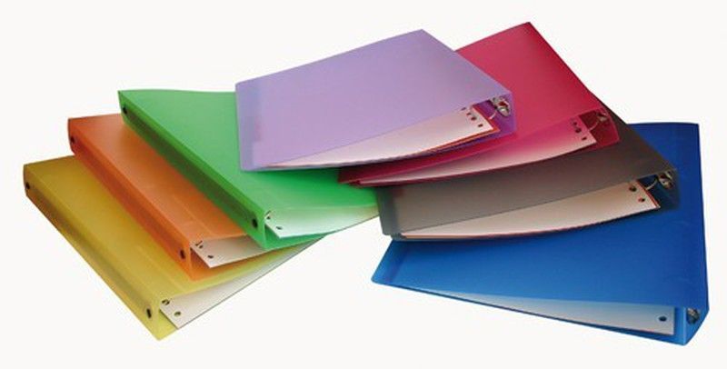 Carpeta de 4 anillas sweetcolor de plástico
