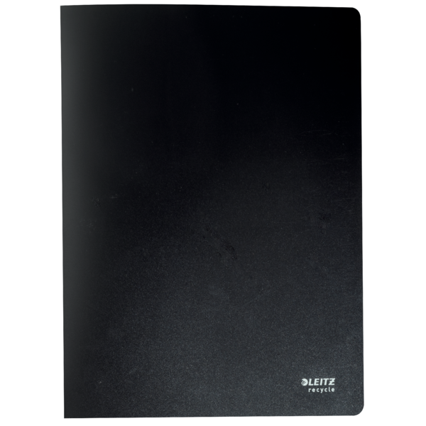 Carpeta de 40 fundas Leitz Recycle. PP DIN A4, negro