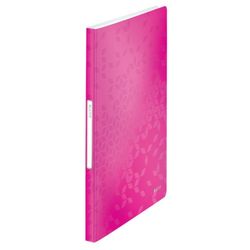 Carpeta de fundas WOW. PP. 40 fundas. DIN A4, fucsia