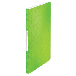 Carpeta de fundas WOW. PP. 40 fundas. DIN A4, verde