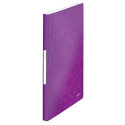 Carpeta de fundas WOW. PP. 40 fundas. DIN A4, violeta