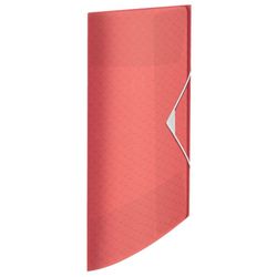 Carpeta de gomas Esselte Colour'Breeze. PP. Con 3 solapas. DIN A4, coral