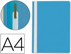 Carpeta Dossier Fastener Plastico Q-Connect Din A4 Azul