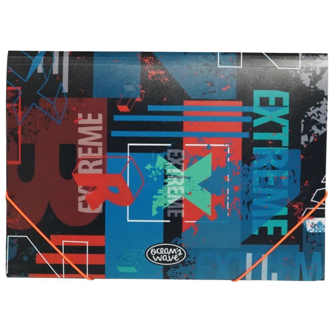 Carpeta Folio Polipropileno Gomas y Solapas Extreme