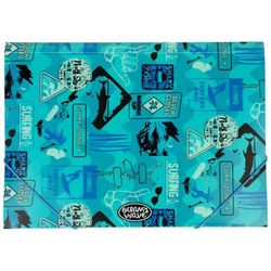 Carpeta Folio Polipropileno Gomas y Solapas Surf
