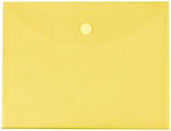Carpeta liderpapel dossier a4 cierre de velcro amarilla