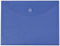 Carpeta liderpapel dossier a4 cierre de velcro azul