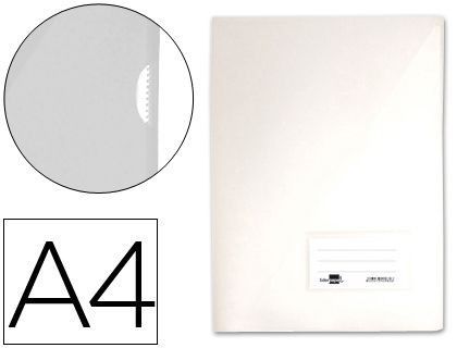 Carpeta Liderpapel Dossier A4 Uñero Transparente