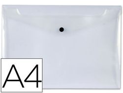 Carpeta Liderpapel Dossier Broche 34044 Polipropileno Din A4 Incolora 50 Hojas