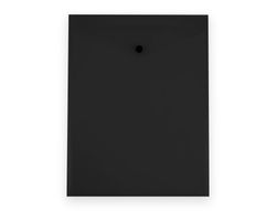Carpeta liderpapel dossier broche polipropileno din a4 formato vertical con fuelle negro opaco