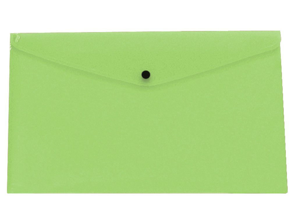 Carpeta liderpapel dossier broche polipropileno DIN A4 verde manzana opaco 50 hojas