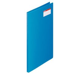 Carpeta Miniclip DIN A4 + lateral con tarjetero y bolsa interior, azul