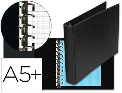 Carpeta Multifin Alfa 3002-G 11 Anillas 40 mm Plastico Cuarto