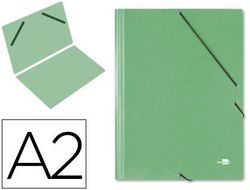 Carpeta Planos Liderpapel A2 Carton Gofrado N 12 Verde